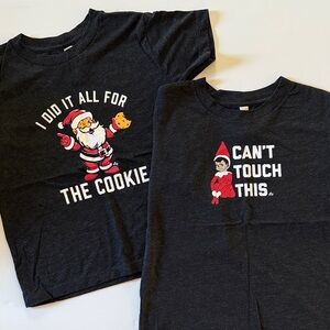 Small Shop Size 5T Christmas Tee Set